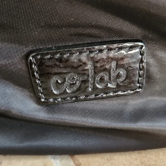 Co-Lab Black Tote Shoulder Bag with Sleek Design - Picture 2 of 11